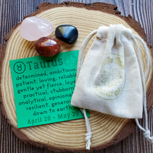 Load image into Gallery viewer, Taurus zodiac sign gemstones