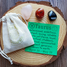 Load image into Gallery viewer, Taurus gemstone set
