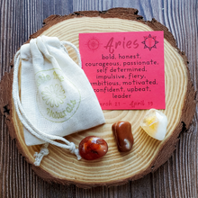 Load image into Gallery viewer, Aries gemstones set