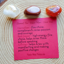 Load image into Gallery viewer, Gemstones for aries