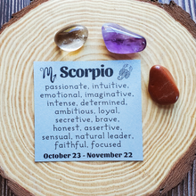 Load image into Gallery viewer, Crystals for Scorpio
