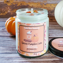 Load image into Gallery viewer, Spiced Pumpkin Latte Soy Wax Candle - 9 oz
