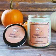 Load image into Gallery viewer, Spiced Pumpkin Latte Soy Wax Candle - 9 oz