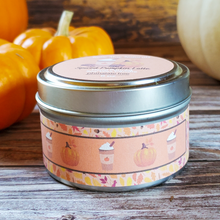 Load image into Gallery viewer, Spiced Pumpkin Latte Soy Wax Candle - 6 oz