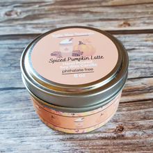 Load image into Gallery viewer, Spiced Pumpkin Latte Soy Wax Candle - 6 oz
