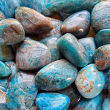 Load image into Gallery viewer, Apatite tumbled gemstones