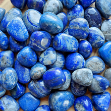 Load image into Gallery viewer, Lapis Lazuli Tumbled Gemstones - 0.5-1 inch