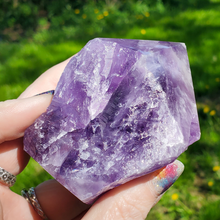Load image into Gallery viewer, Large Natural Amethyst Top Polished Point