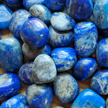 Load image into Gallery viewer, Lapis Lazuli Tumbled Gemstones - 0.5-1 inch