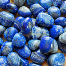 Load image into Gallery viewer, Lapis Lazuli Tumbled Gemstones - 0.5-1 inch