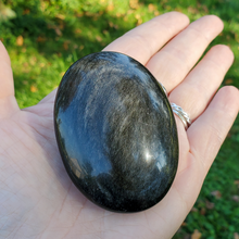 Load image into Gallery viewer, Silver obsidian crystals