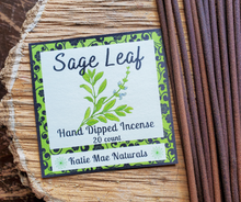 Load image into Gallery viewer, Sage Leaf Incense Sticks