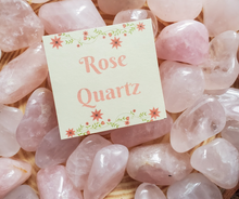 Load image into Gallery viewer, Rose Quartz Tumbled Gemstones