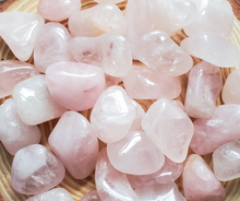 Load image into Gallery viewer, Rose Quartz Tumbled Gemstones