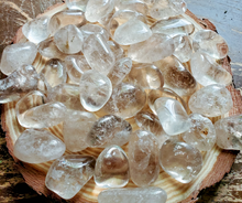 Load image into Gallery viewer, smoky quartz crystals, tumbled gemstones
