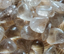 Load image into Gallery viewer, smoky quartz crystals, tumbled gemstones