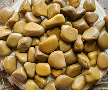Load image into Gallery viewer, Yellow Jasper Tumbled Gemstones