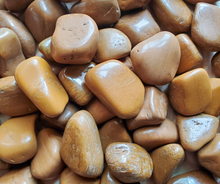 Load image into Gallery viewer, Yellow Jasper Tumbled Gemstones