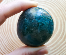 Load image into Gallery viewer, Blue apatite Palm stones