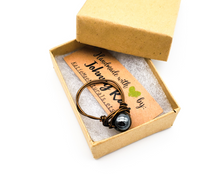 Load image into Gallery viewer, Hematite Wire Wrapped Ring