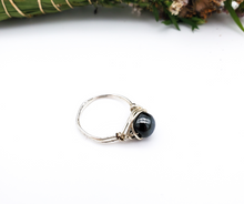 Load image into Gallery viewer, Hematite Wire Wrapped Ring