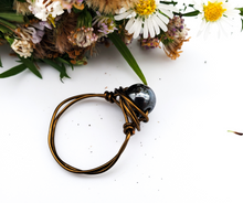 Load image into Gallery viewer, Hematite Wire Wrapped Ring