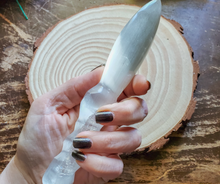 Load image into Gallery viewer, Selenite Crystal Dagger