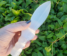 Load image into Gallery viewer, Selenite Crystal Dagger