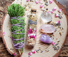 Load image into Gallery viewer, Healing Spell and Crystal Smudge Kit