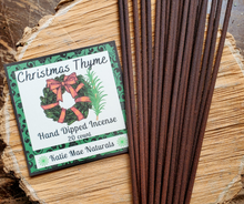 Load image into Gallery viewer, Christmas scented hand dipped incense sticks