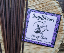 Load image into Gallery viewer, Sagittarius Orange Clove Incense Sticks