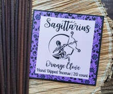 Load image into Gallery viewer, Sagittarius Orange Clove Incense Sticks