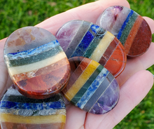 Load image into Gallery viewer, Chakra worry stone