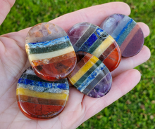 Load image into Gallery viewer, Chakra worry stone