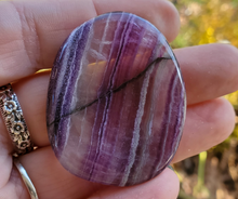 Load image into Gallery viewer, Fluorite Worry Stone