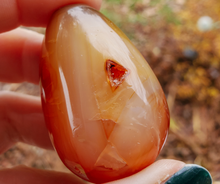 Load image into Gallery viewer, Polished Carnelian Egg (#3)