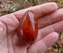 Load image into Gallery viewer, Polished Carnelian Egg (#3)