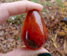 Load image into Gallery viewer, Polished Carnelian Egg (#3)