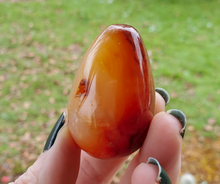 Load image into Gallery viewer, Polished Carnelian Egg (#3)