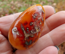 Load image into Gallery viewer, Polished Carnelian Egg (#4)
