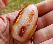 Load image into Gallery viewer, Polished Carnelian Egg (#4)