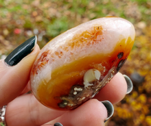 Load image into Gallery viewer, Polished Carnelian Egg (#4)