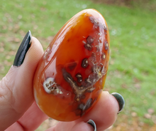 Load image into Gallery viewer, Polished Carnelian Egg (#4)
