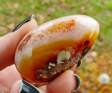 Load image into Gallery viewer, Polished Carnelian Egg (#4)