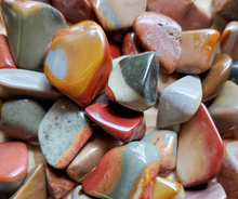 Load image into Gallery viewer, Desert Jasper Tumbled Gemstones - 0.5 - 1.5 inches