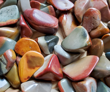 Load image into Gallery viewer, Desert Jasper Tumbled Gemstones - 0.5 - 1.5 inches