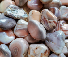 Load image into Gallery viewer, Botswana Agate Tumbled Gemstones - 0.5 - 1.5 inches