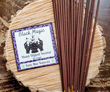 Load image into Gallery viewer, Black Magic Hand Dipped Incense Sticks - 20 Pack
