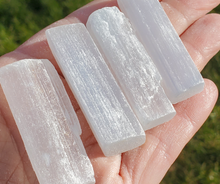 Load image into Gallery viewer, Small Selenite Stick - 2-2.5 inches