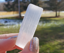 Load image into Gallery viewer, Small Selenite Stick - 2-2.5 inches
